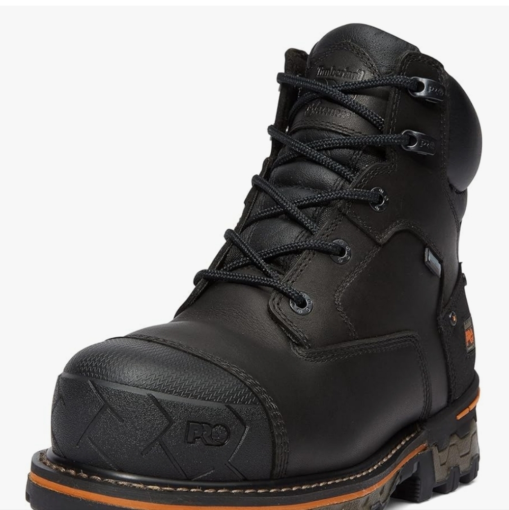Timberland PRO Mens 6 Inch Boondock Comp Toe WP Ins Industrial Workboot